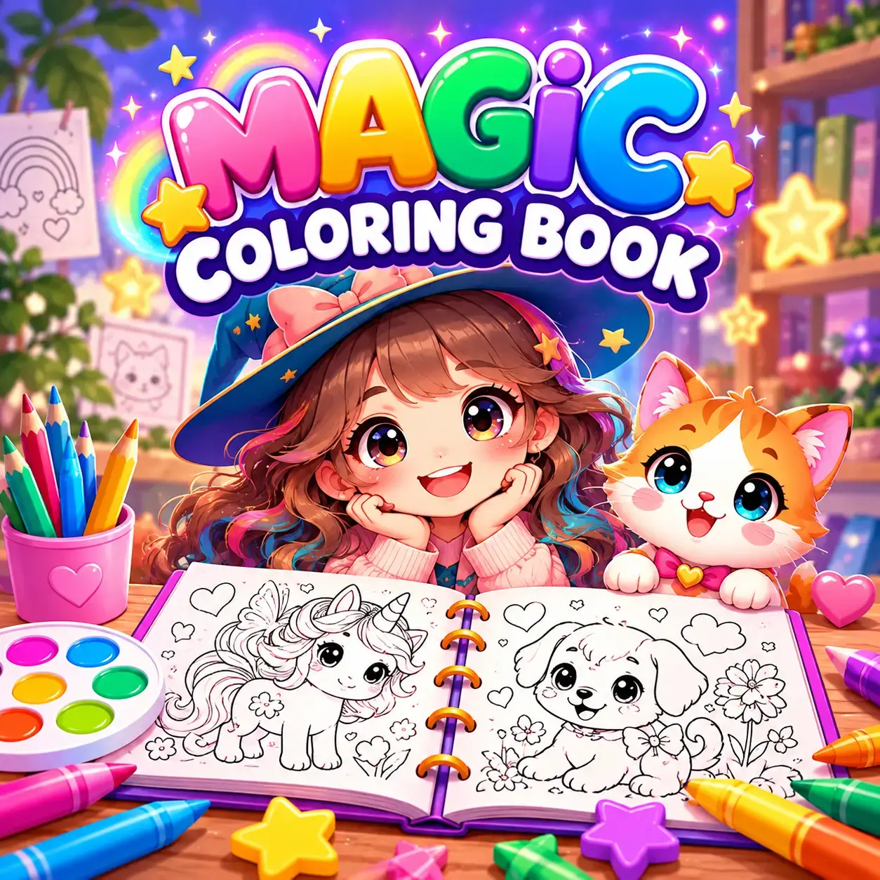 Magic Coloring Book