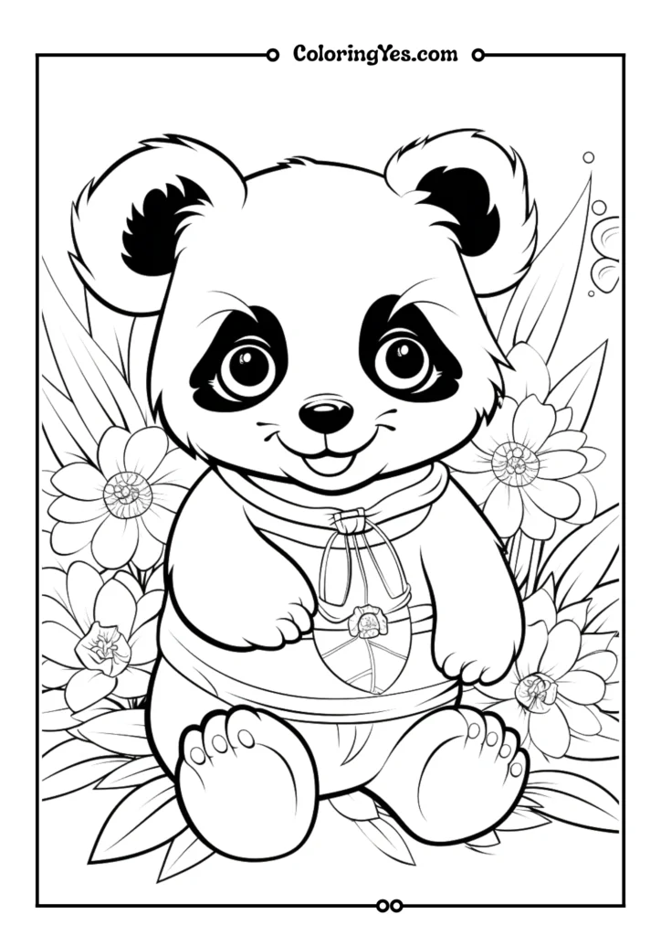 Cuddle Time with Panda