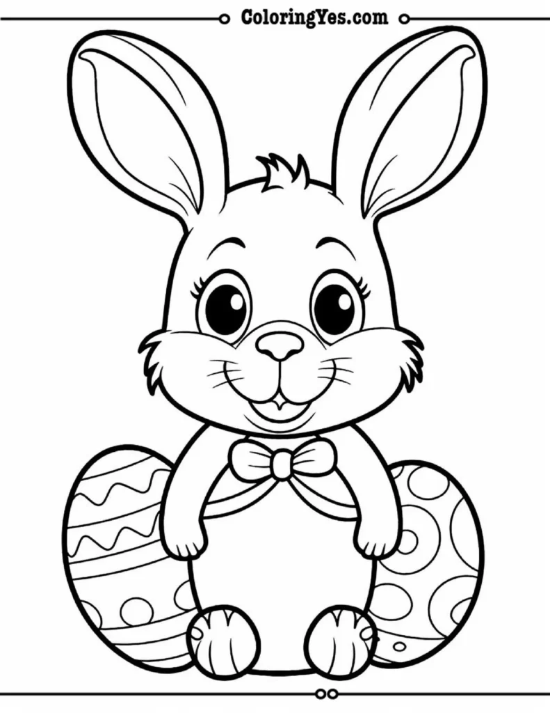 Easter coloring pages 