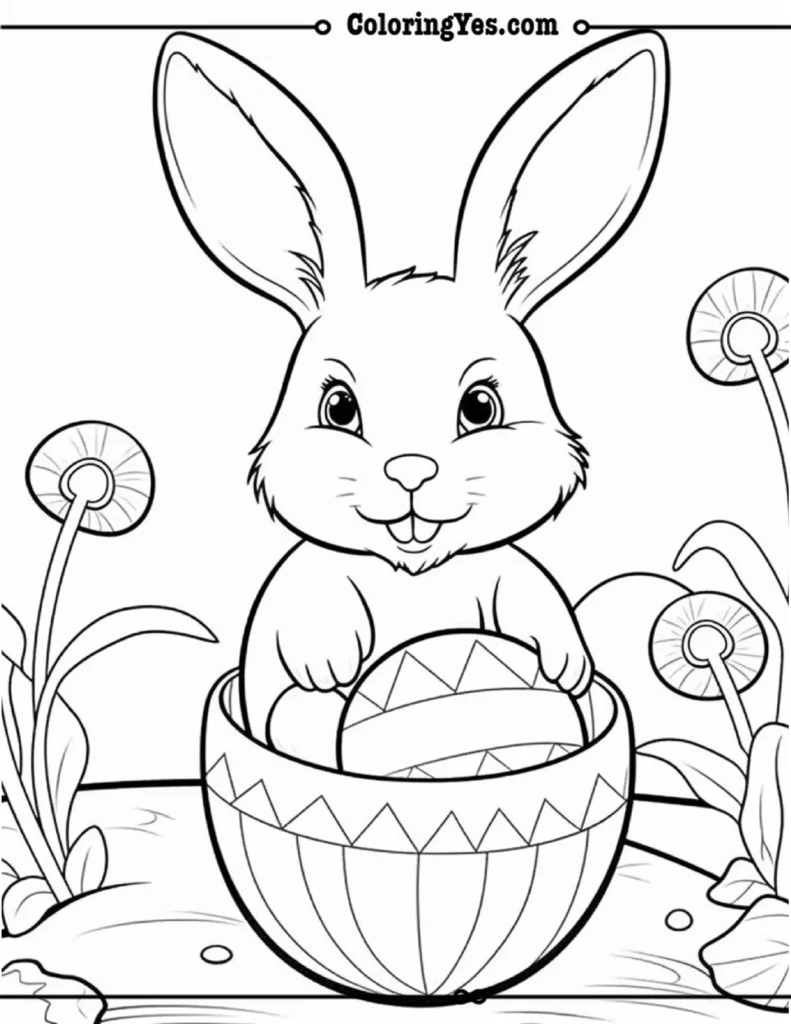 Easter coloring pages 