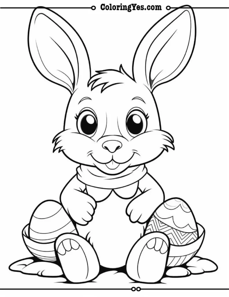 Easter coloring pages 