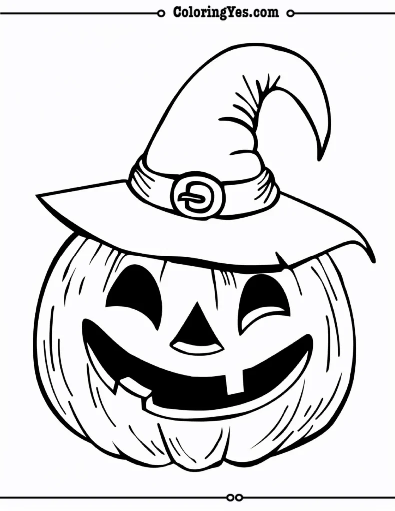Pumpkin Coloring Pages 
