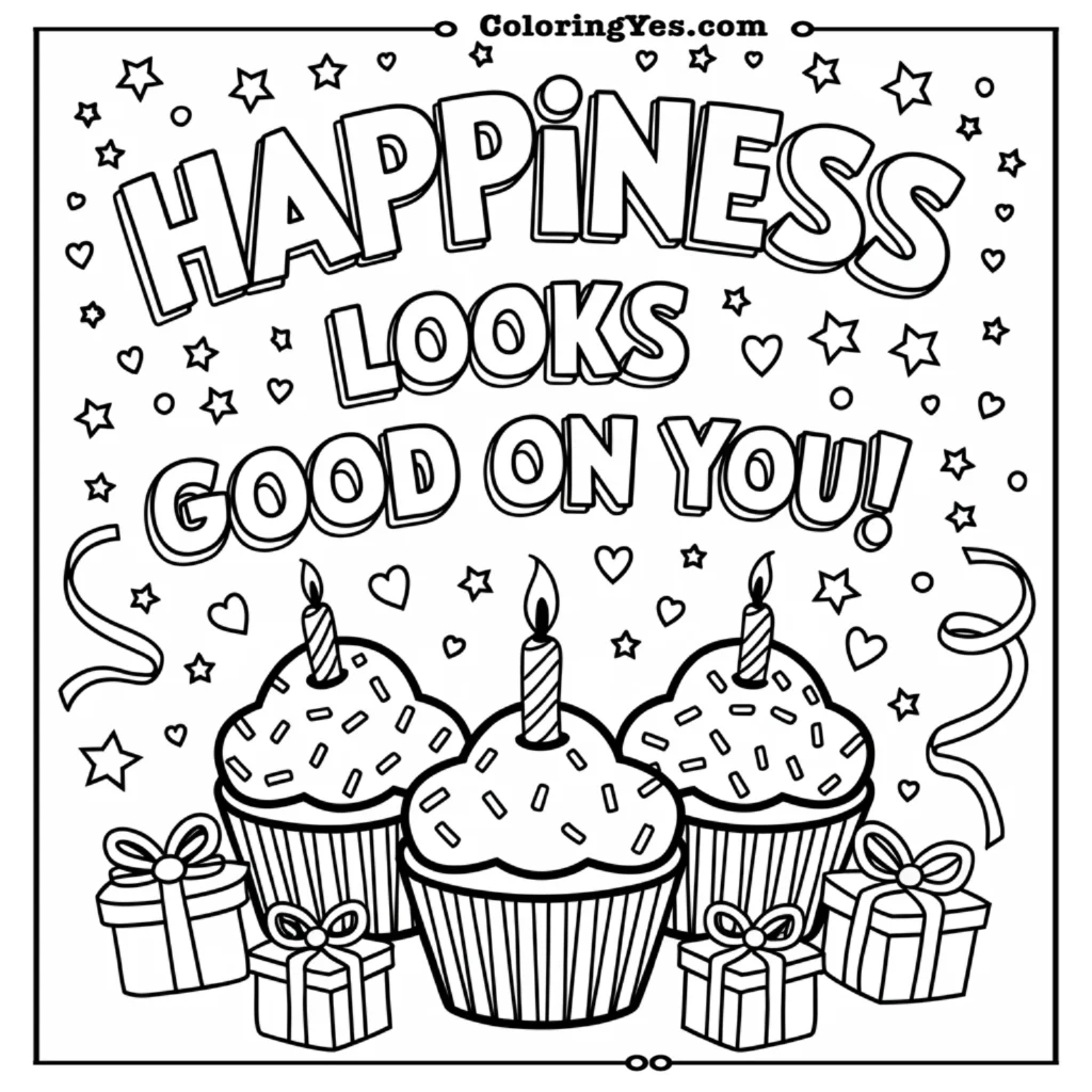 Happiness looks good on you