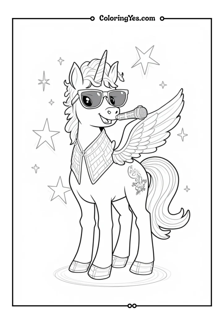 Ponyville Coloring Fun