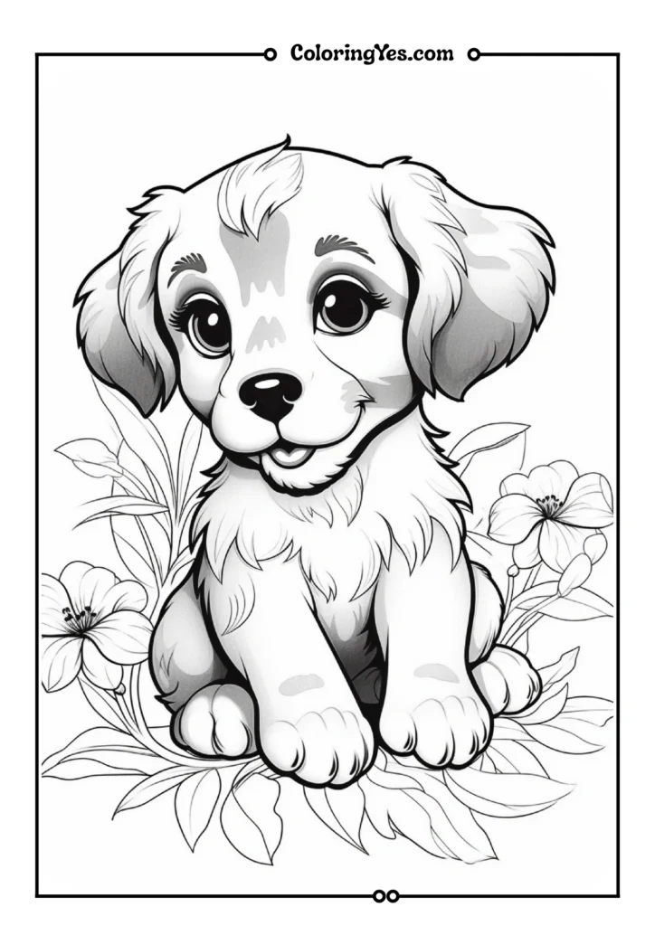 Rainbow Puppy