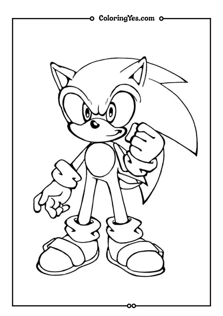 Sonic Running Through Green Hill Zone