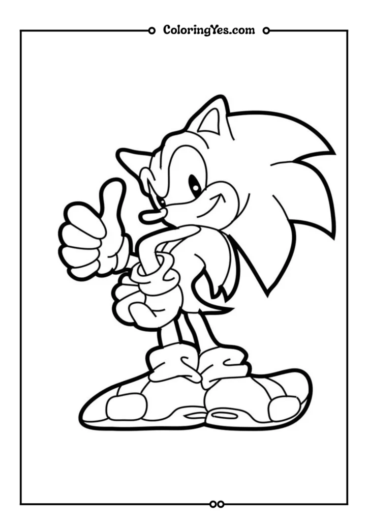 Tails Flying with a Big Smile