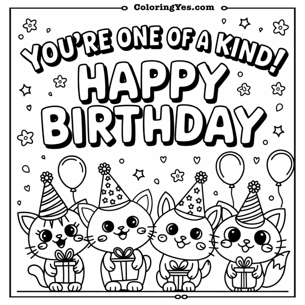You are one of a kind!