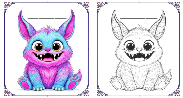 Labubu Coloring Pages