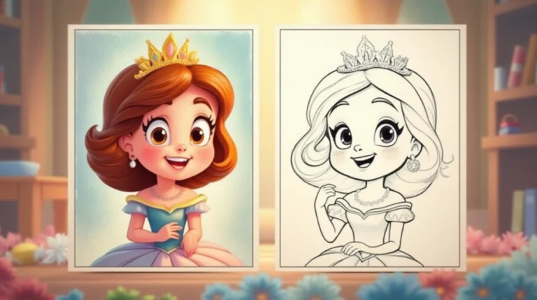 Princess Coloring Pages