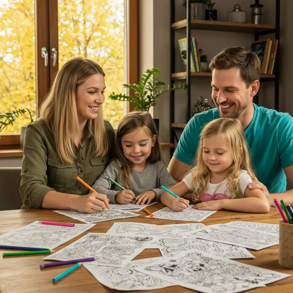 Free Printable Coloring Pages for Kids & Adults