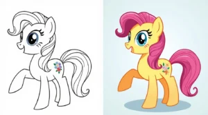 My Little pony coloring pages