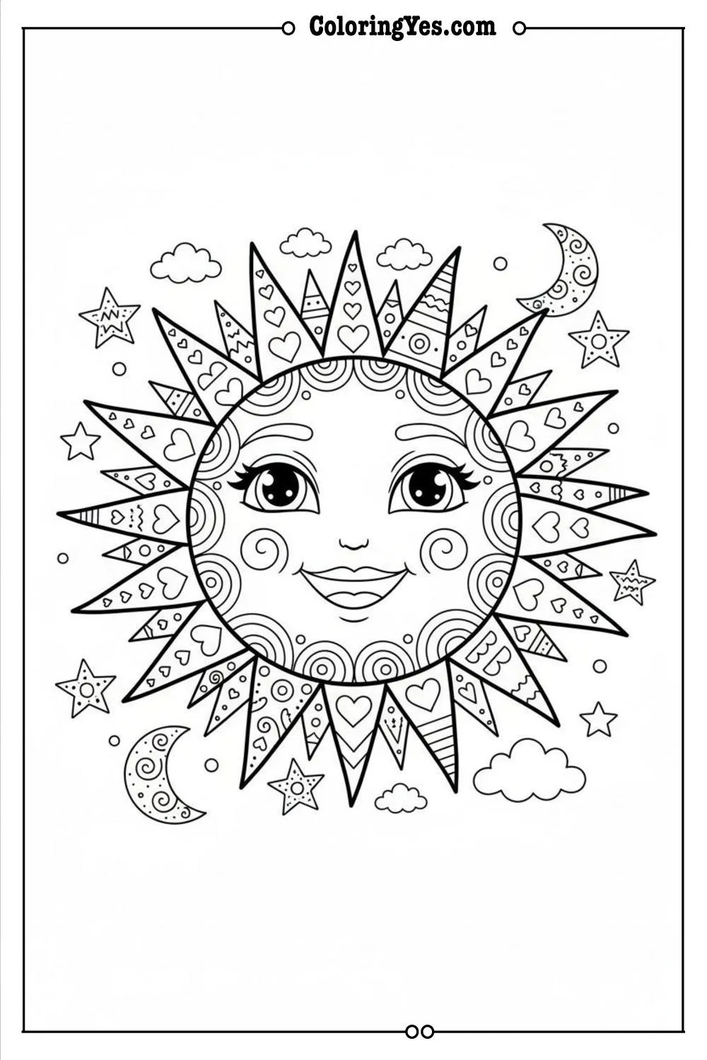 mandala coloring pages-mandala kaleidoscope coloring-Coloringyes.com