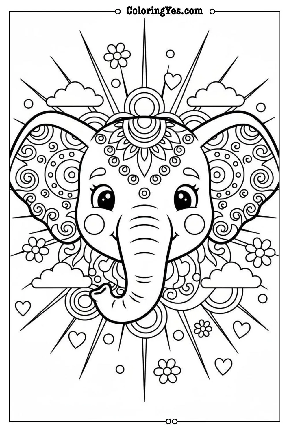 mandala coloring pages-mandala zen coloring-Coloringyes.com