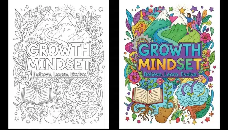Inspirational growth mindset quotes for teens coloring-Coloringyes.com