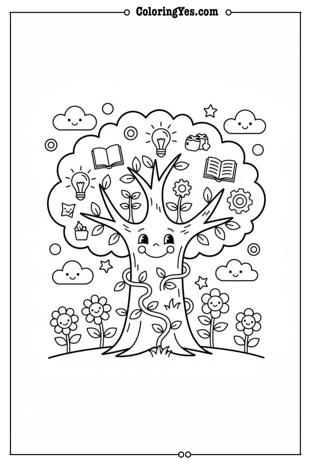 Inspirational growth mindset quotes for teens coloring-growth-Coloringyes.com