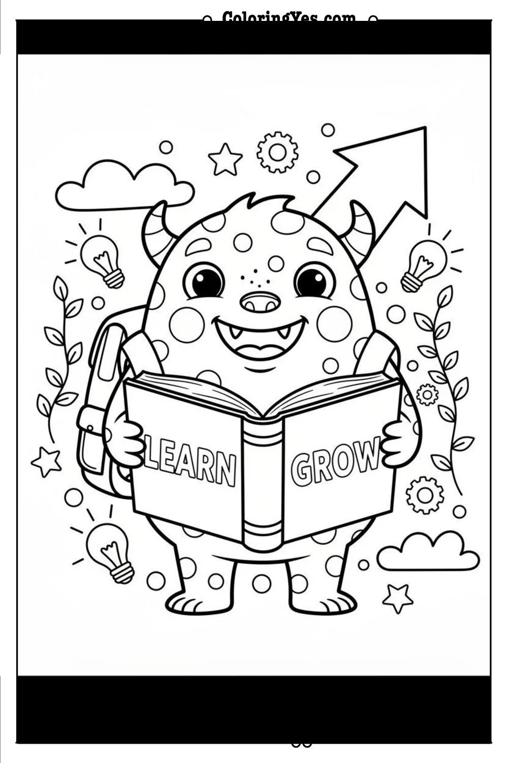 Inspirational growth mindset quotes for teens coloring-success-Coloringyes.com