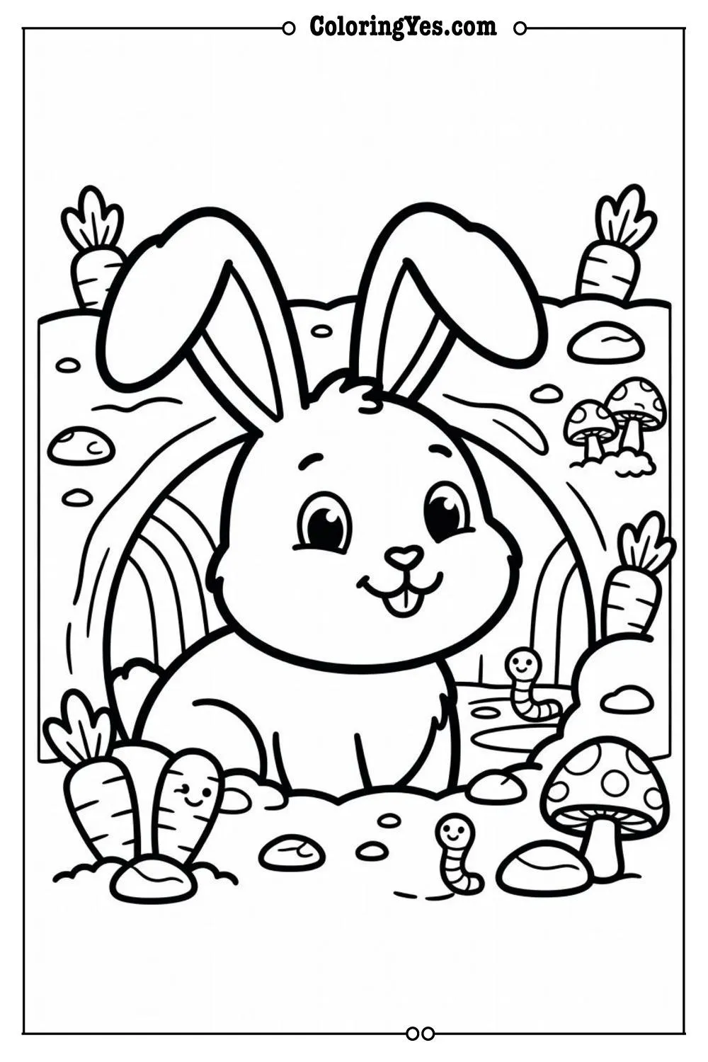 bunny burrow underground home