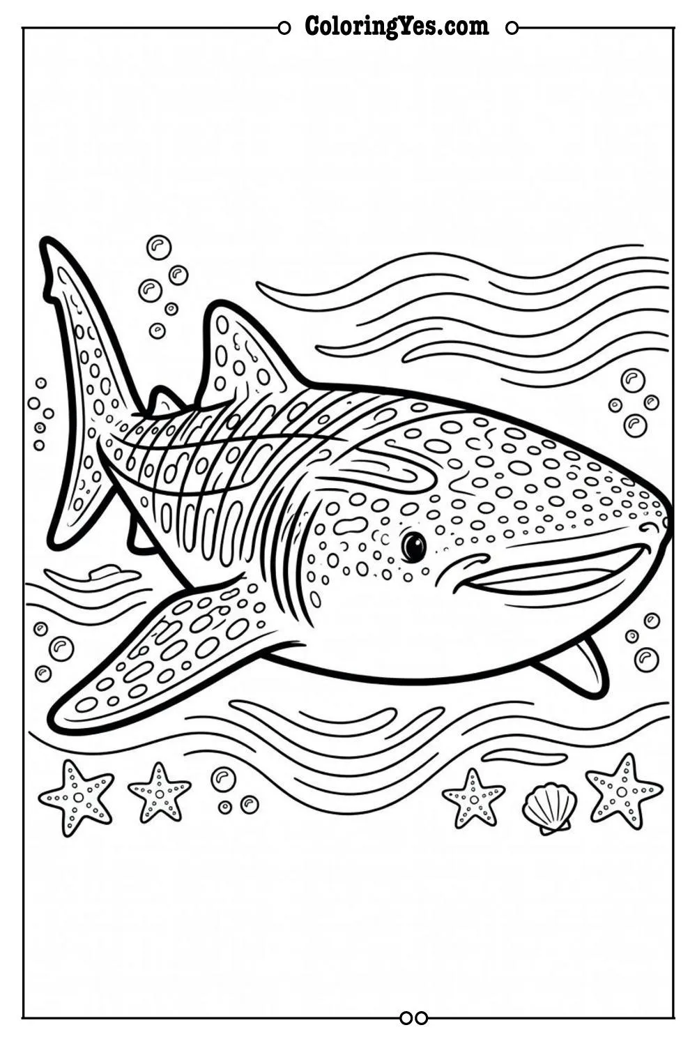 whale shark spotted pattern