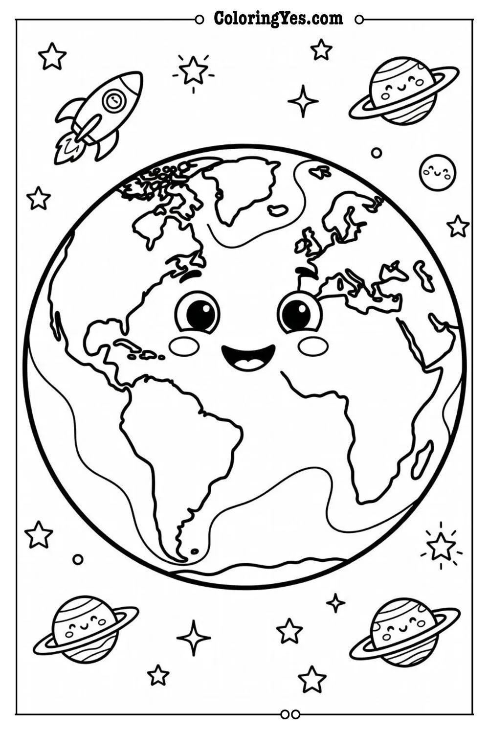 planet earth from space