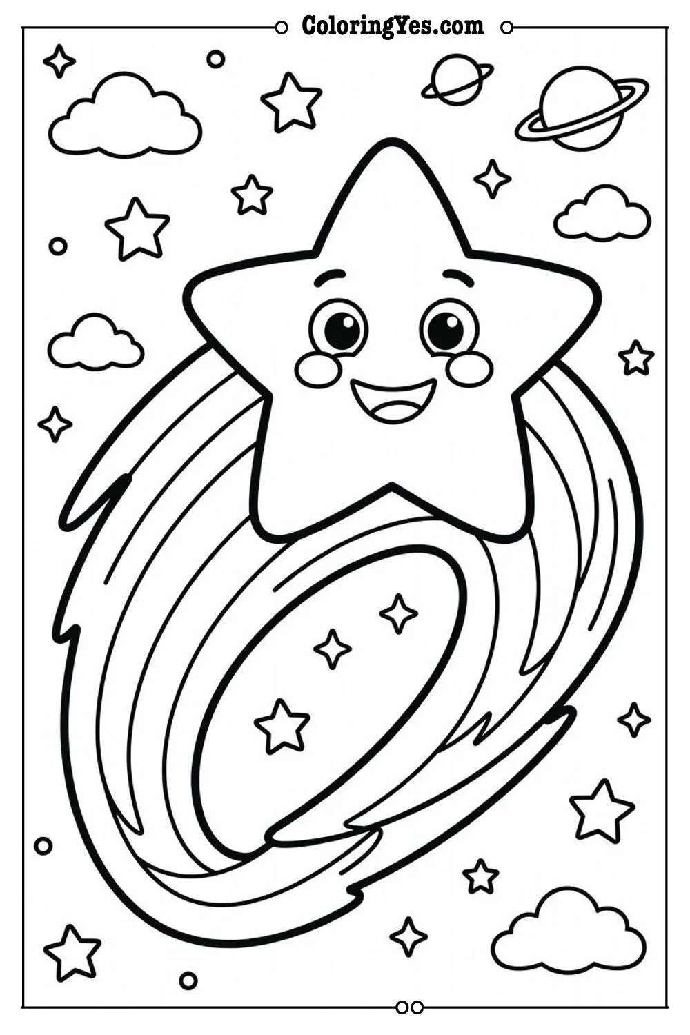 shooting star meteor