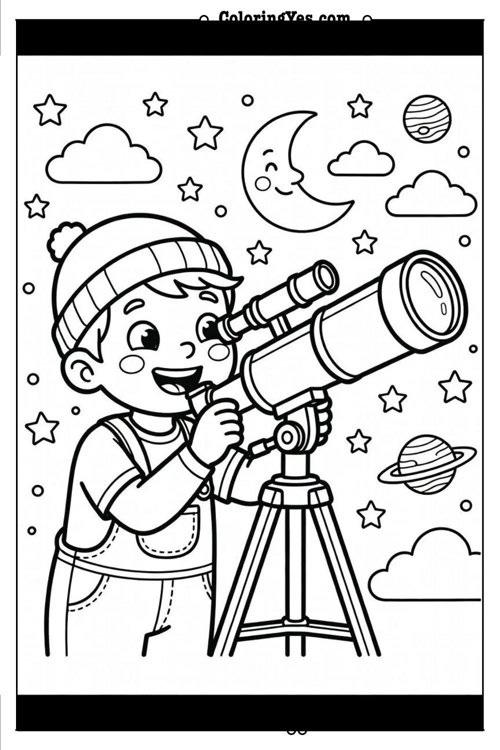 telescope stargazing night