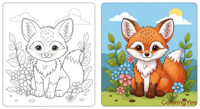 Baby animal Coloring Pages