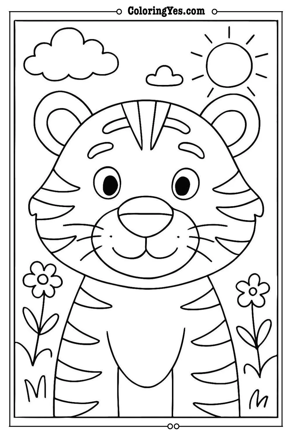 animal coloring page ideas