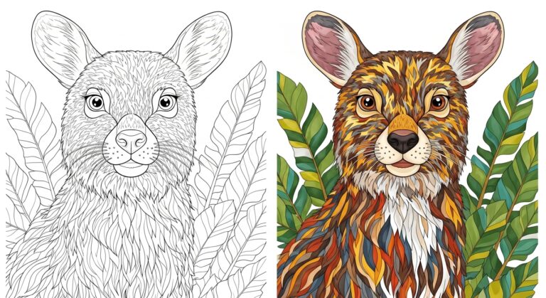 Wild Animal coloring pages