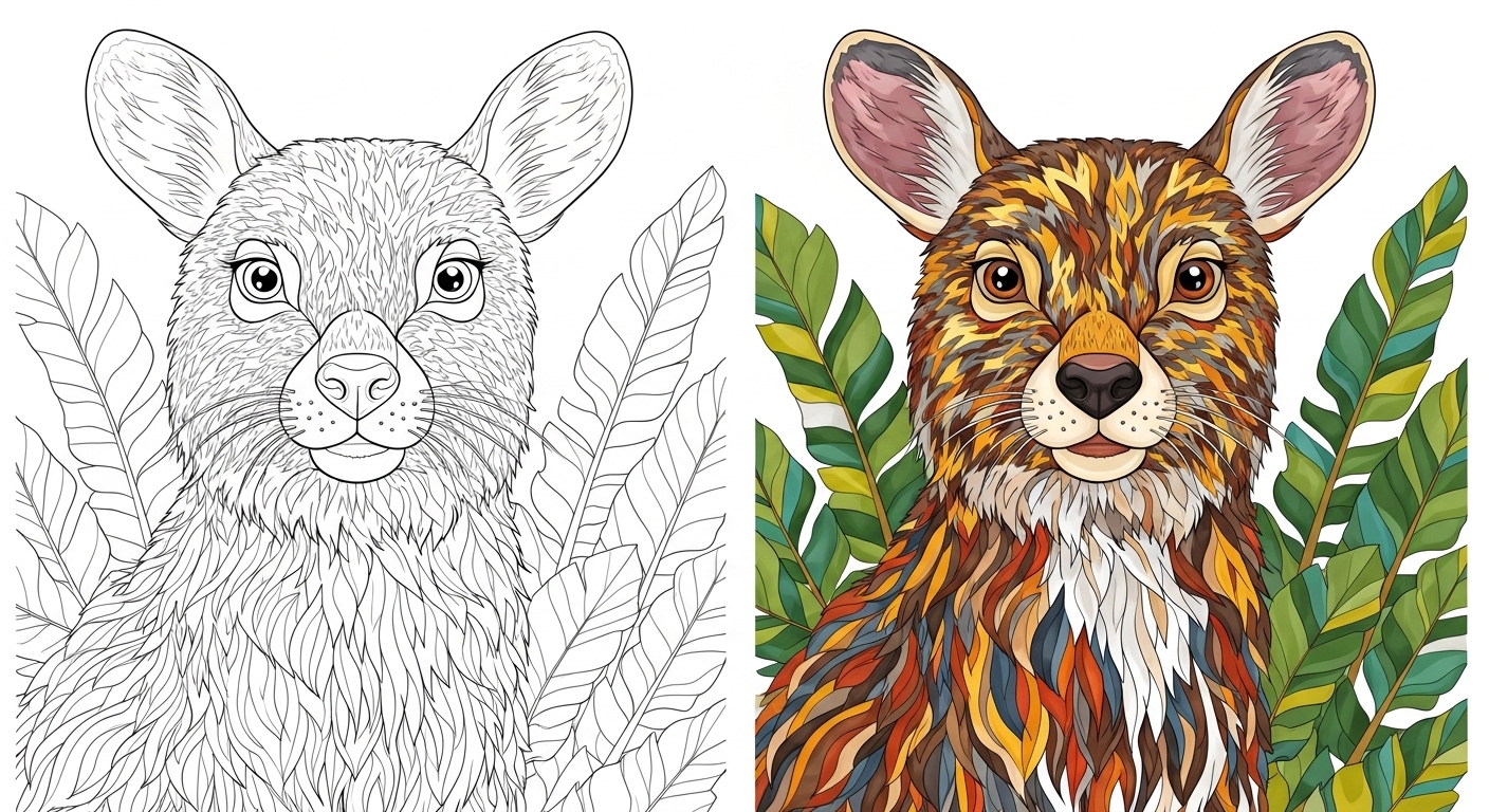 Wild Animal coloring pages