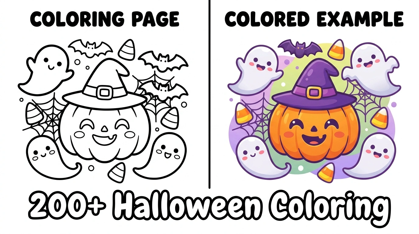 Halloween Coloring Pages