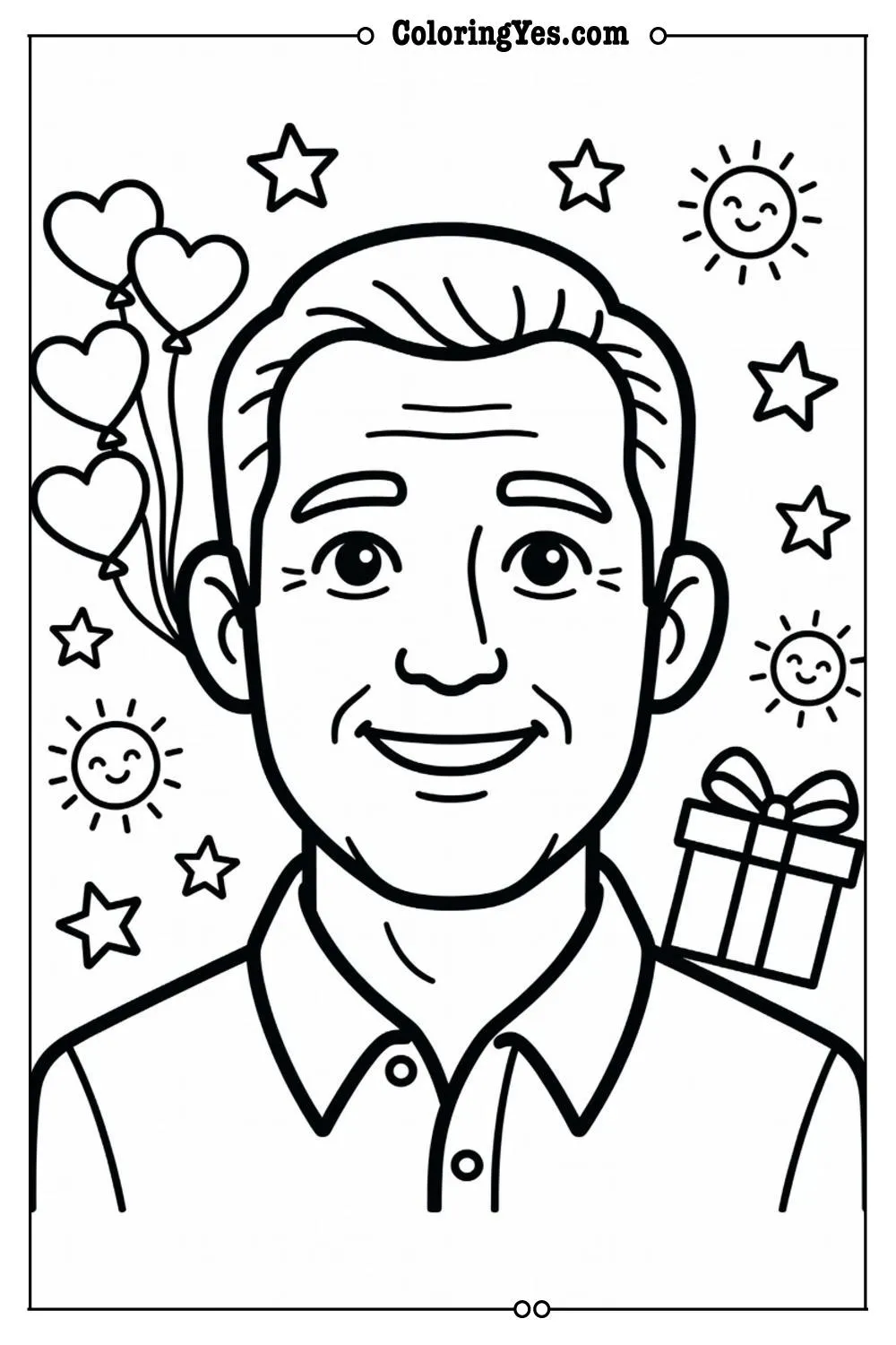 father's day printable coloring pages