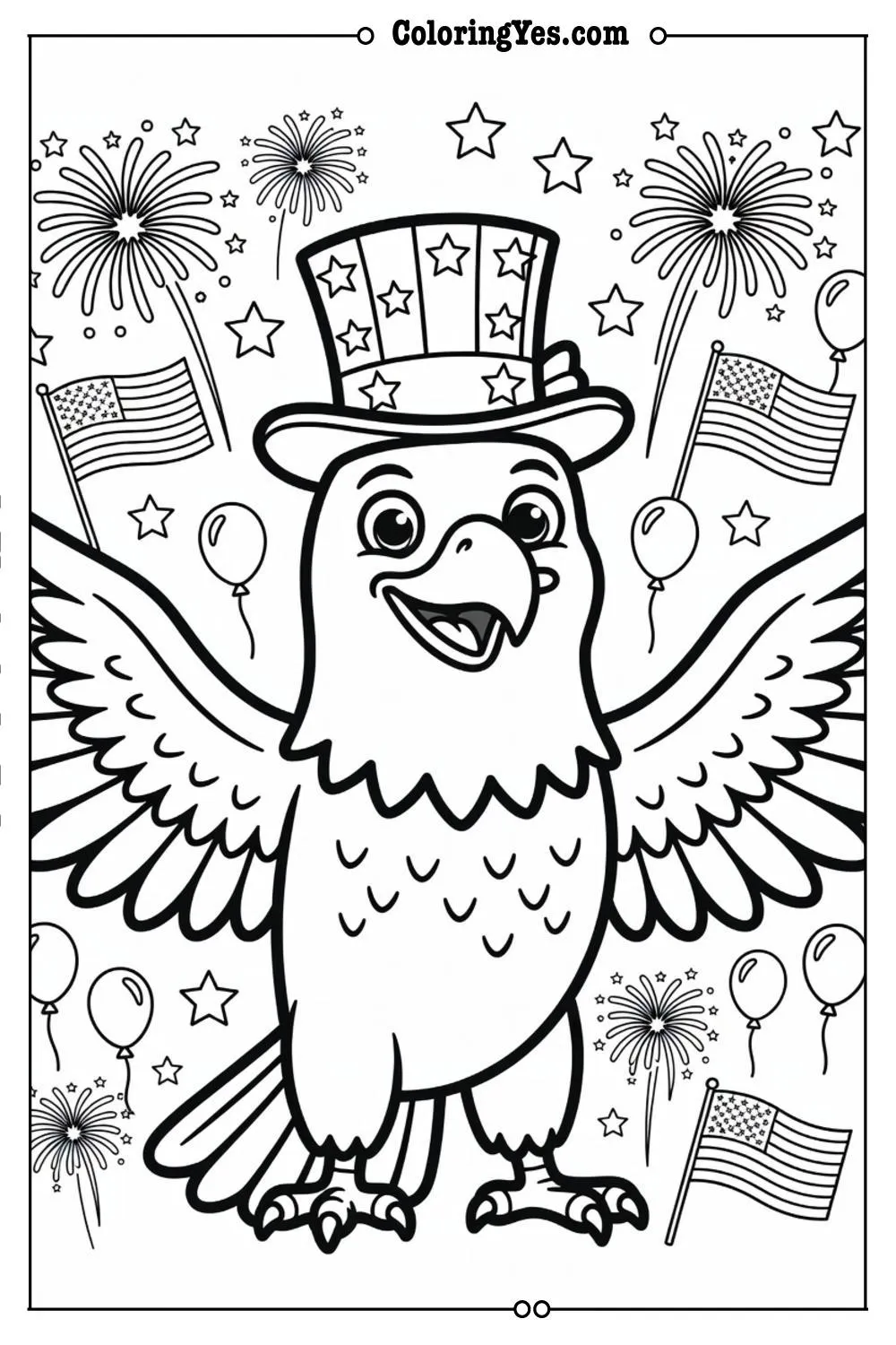free 4th of july coloring pages