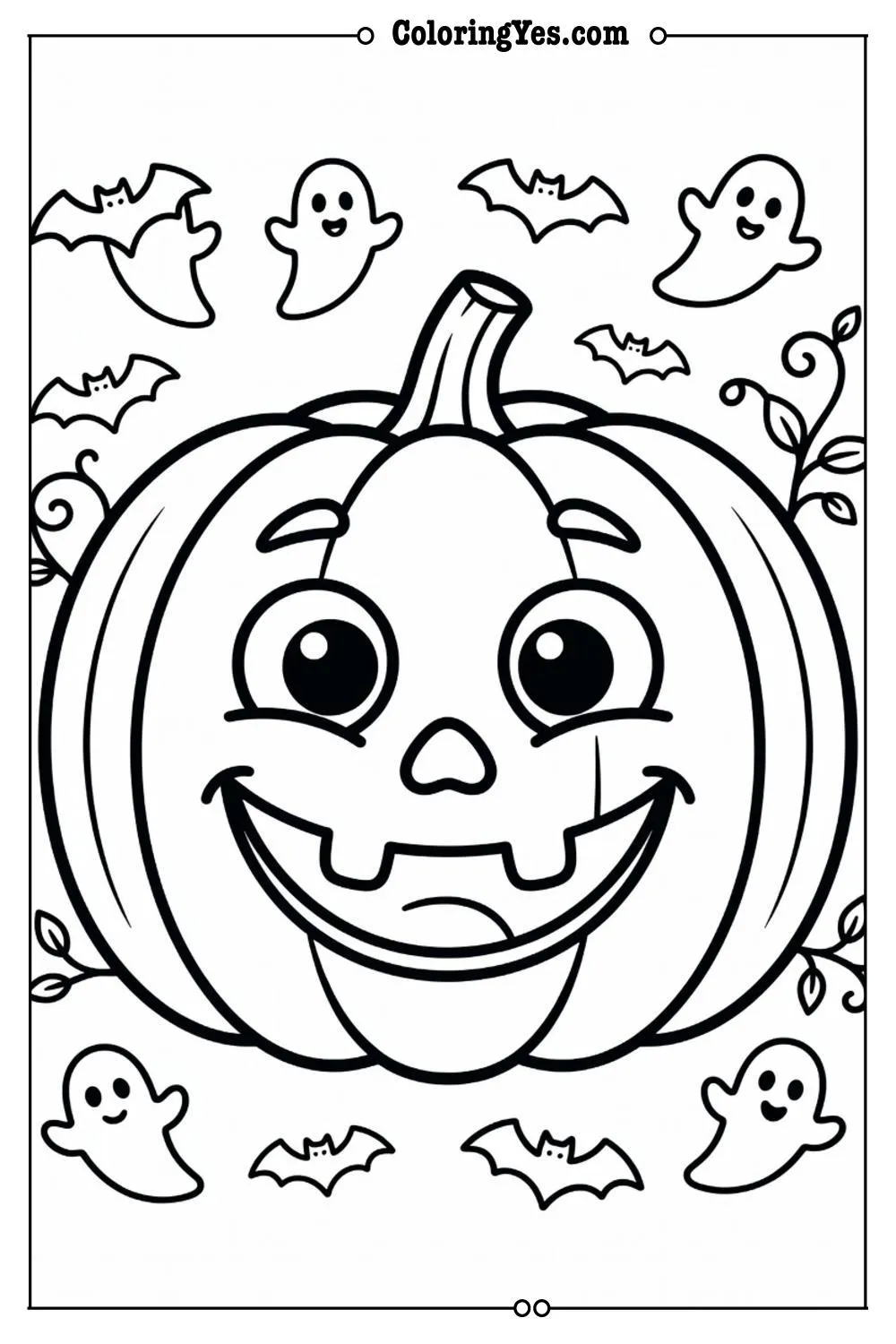 pumpkin coloring pages