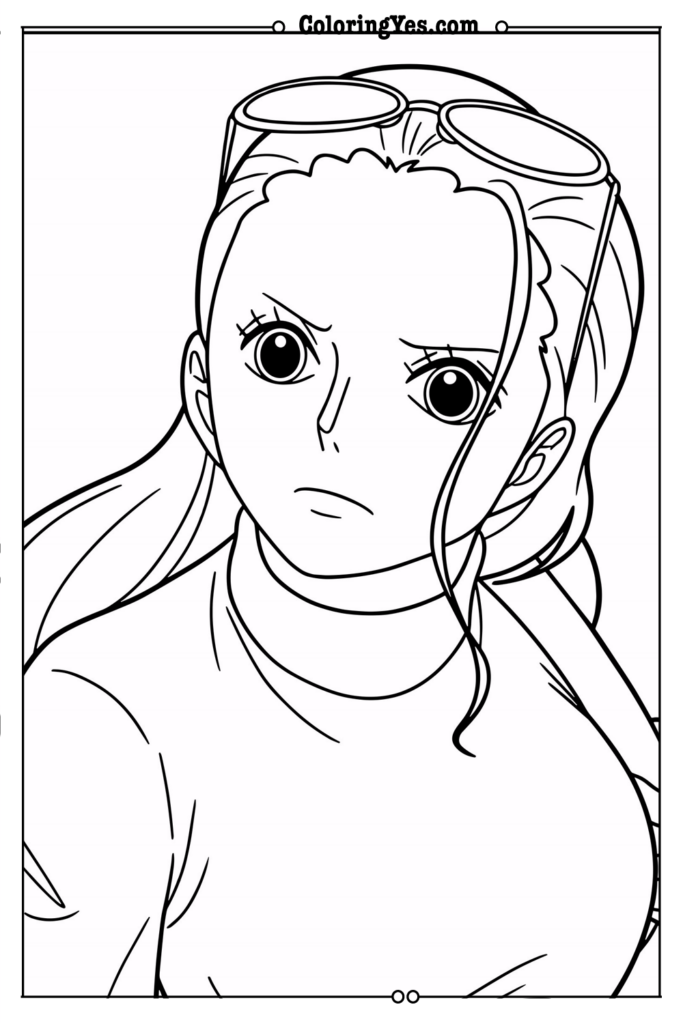 Nico Robin.png-Coloringyes.com