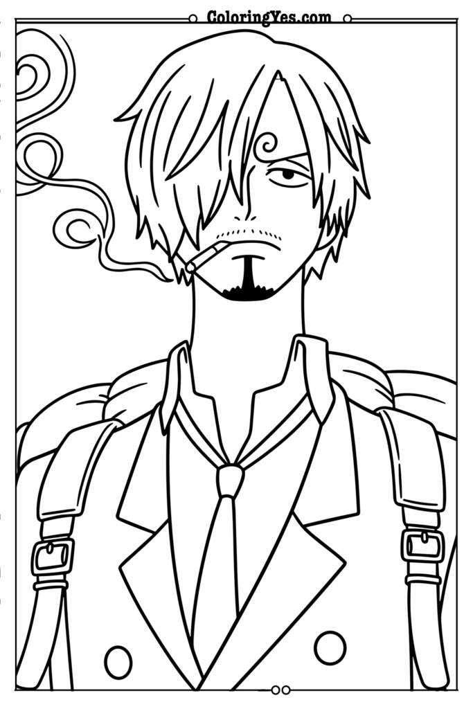 Sanji.png-Coloringyes.com